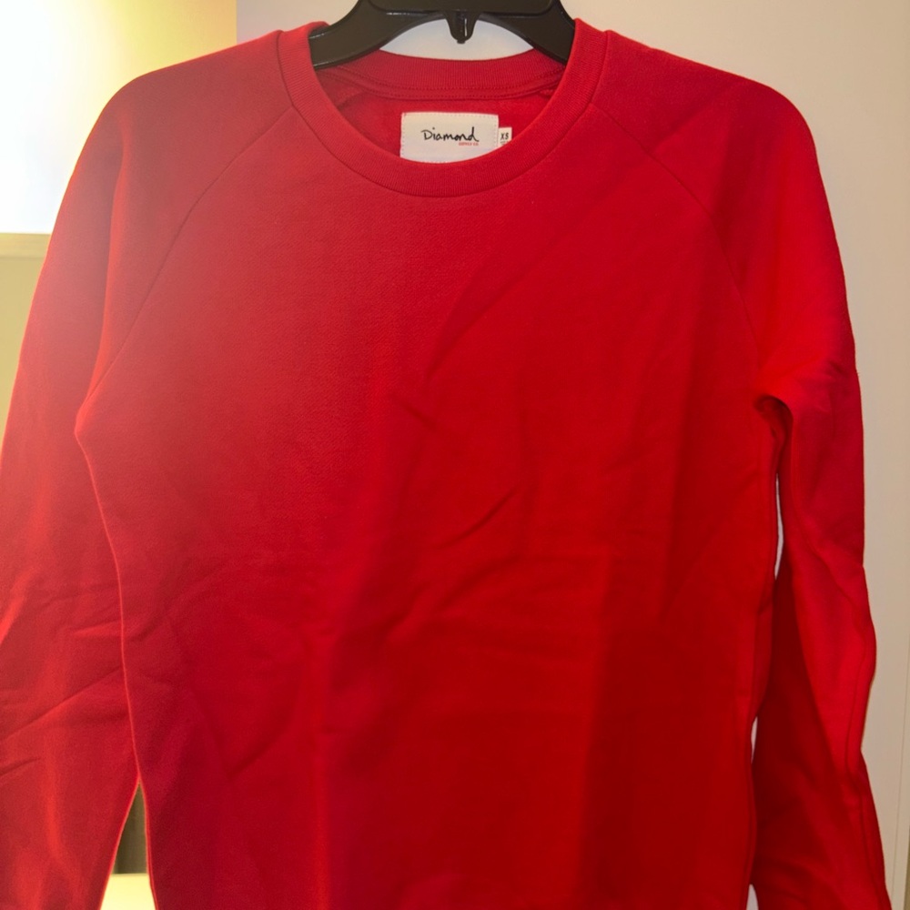 Diamond Supply Co. Red Sweatshirt